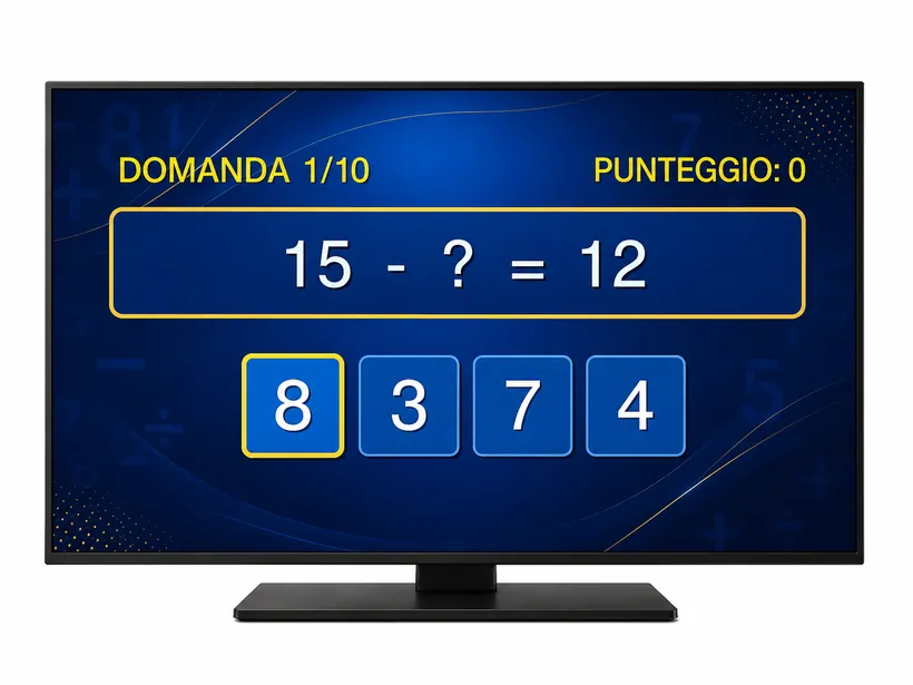 Quiz di GiocaFacileTv sulla televisione